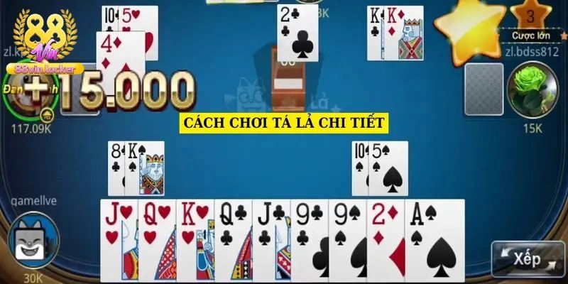 Hướng dẫn cách chơi tá lả cực chi tiết
